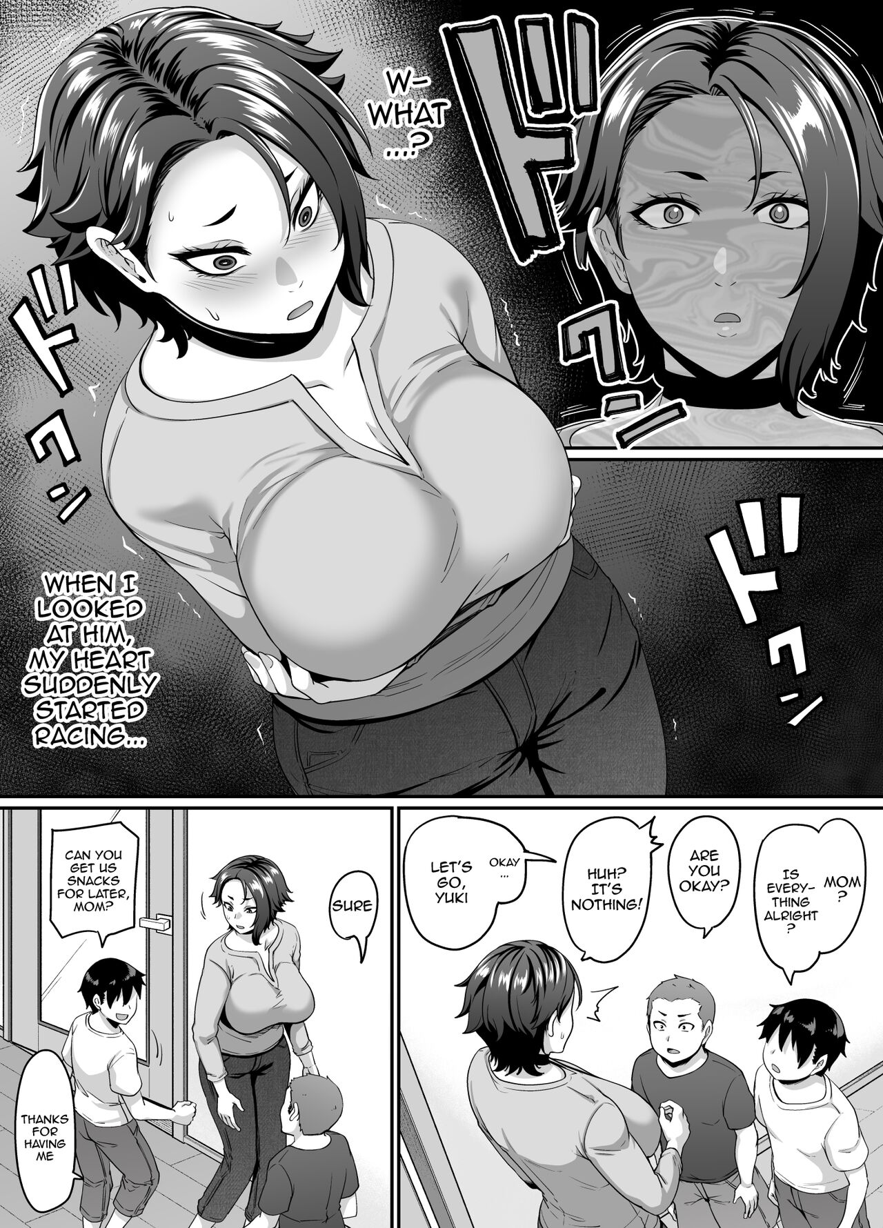Musuko no Tomodachi  ni Miryou Sareta YanMama wa Mesu ni Naru page 4 full
