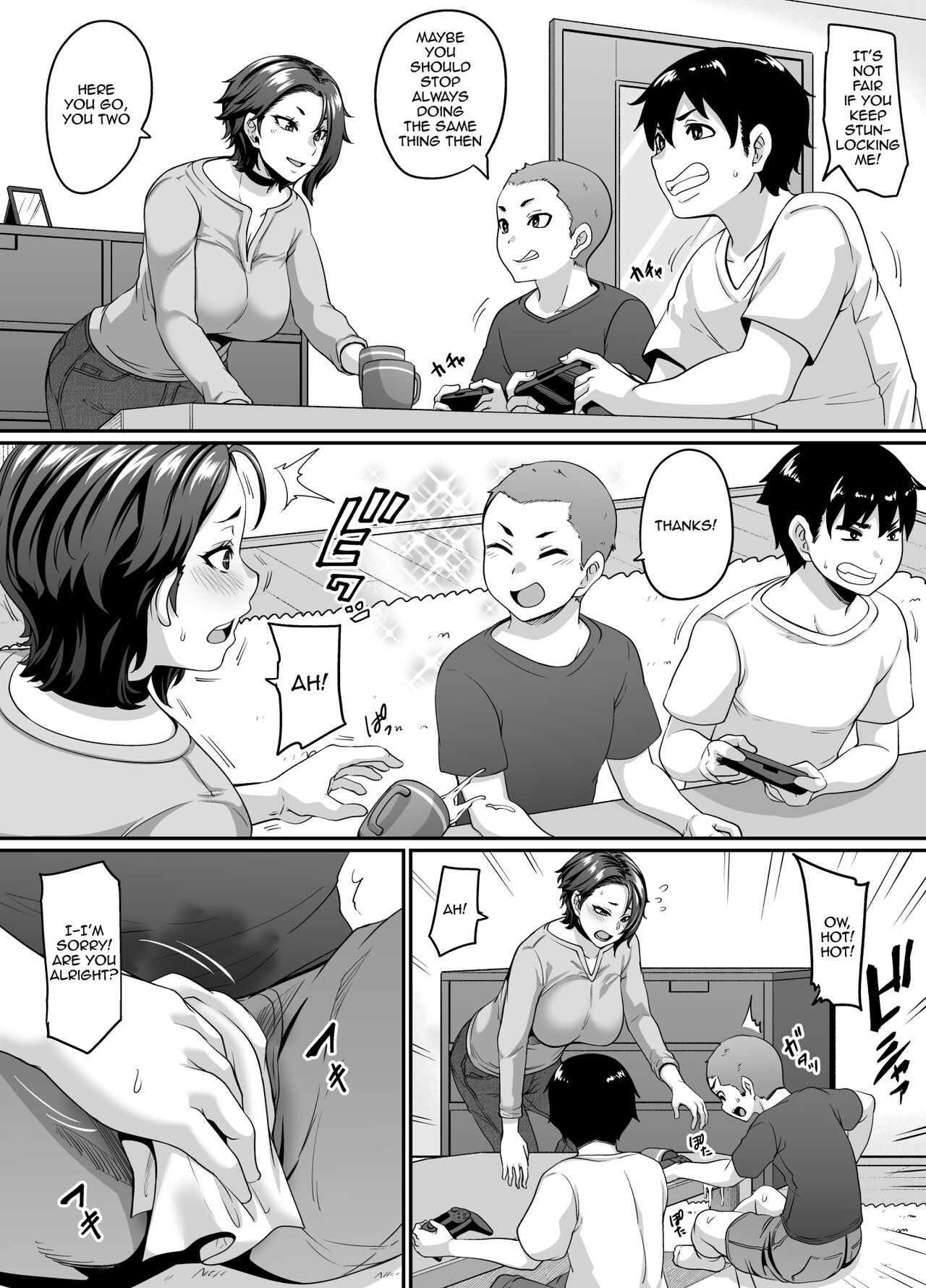Musuko no Tomodachi  ni Miryou Sareta YanMama wa Mesu ni Naru page 7 full