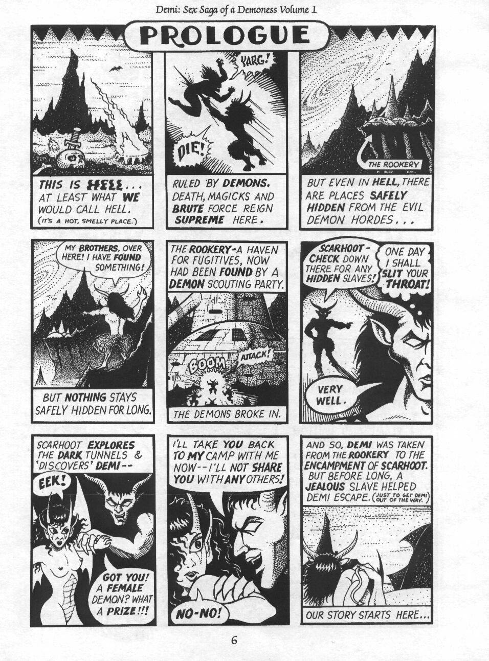 Demi: Erotic Saga of a Demoness - Volume #1 page 6 full
