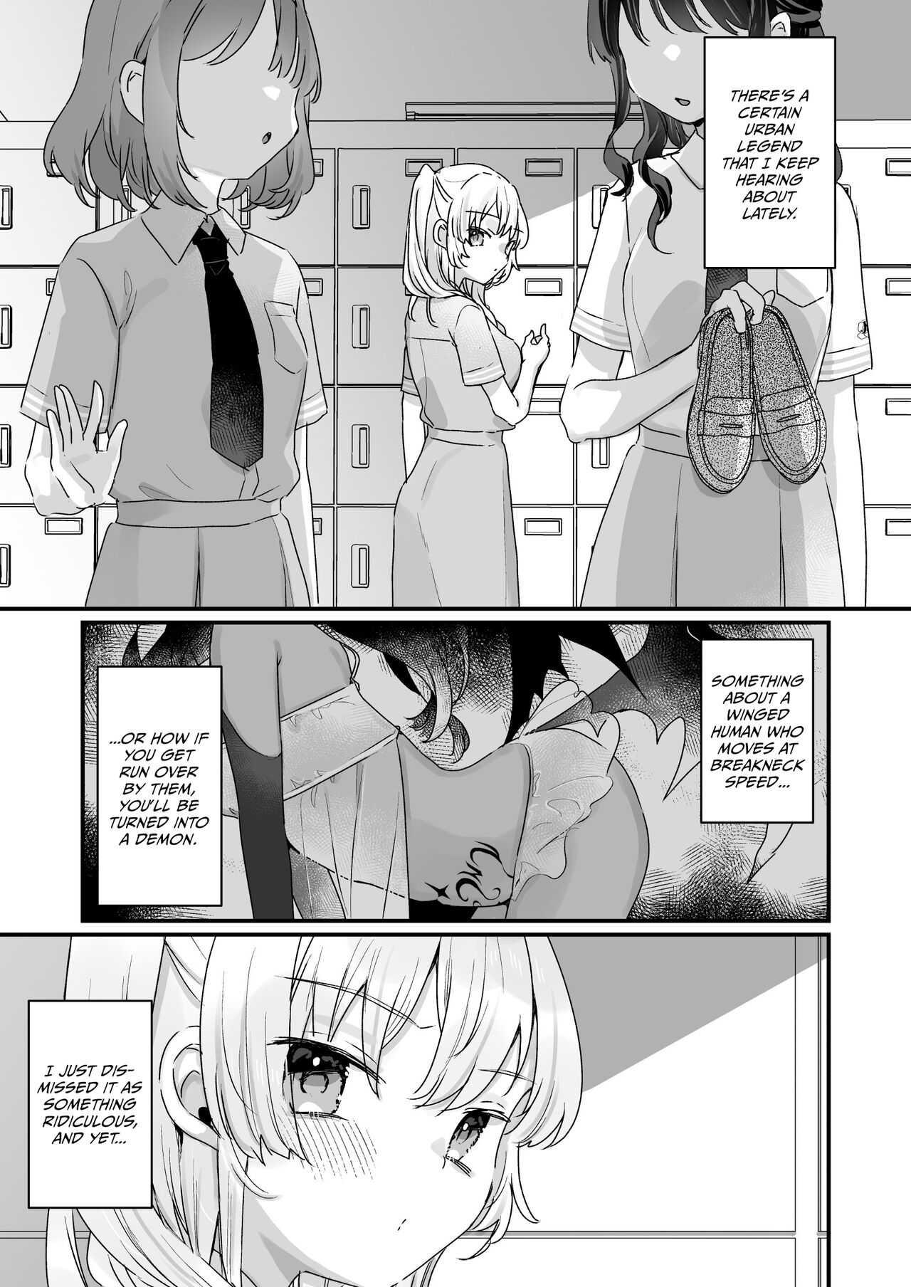 Naritakunai noni Succubus ni Natte Shimatta Honda-san | Ms. Honda Became A Succubus Even Though She Didn't Want To page 4 full