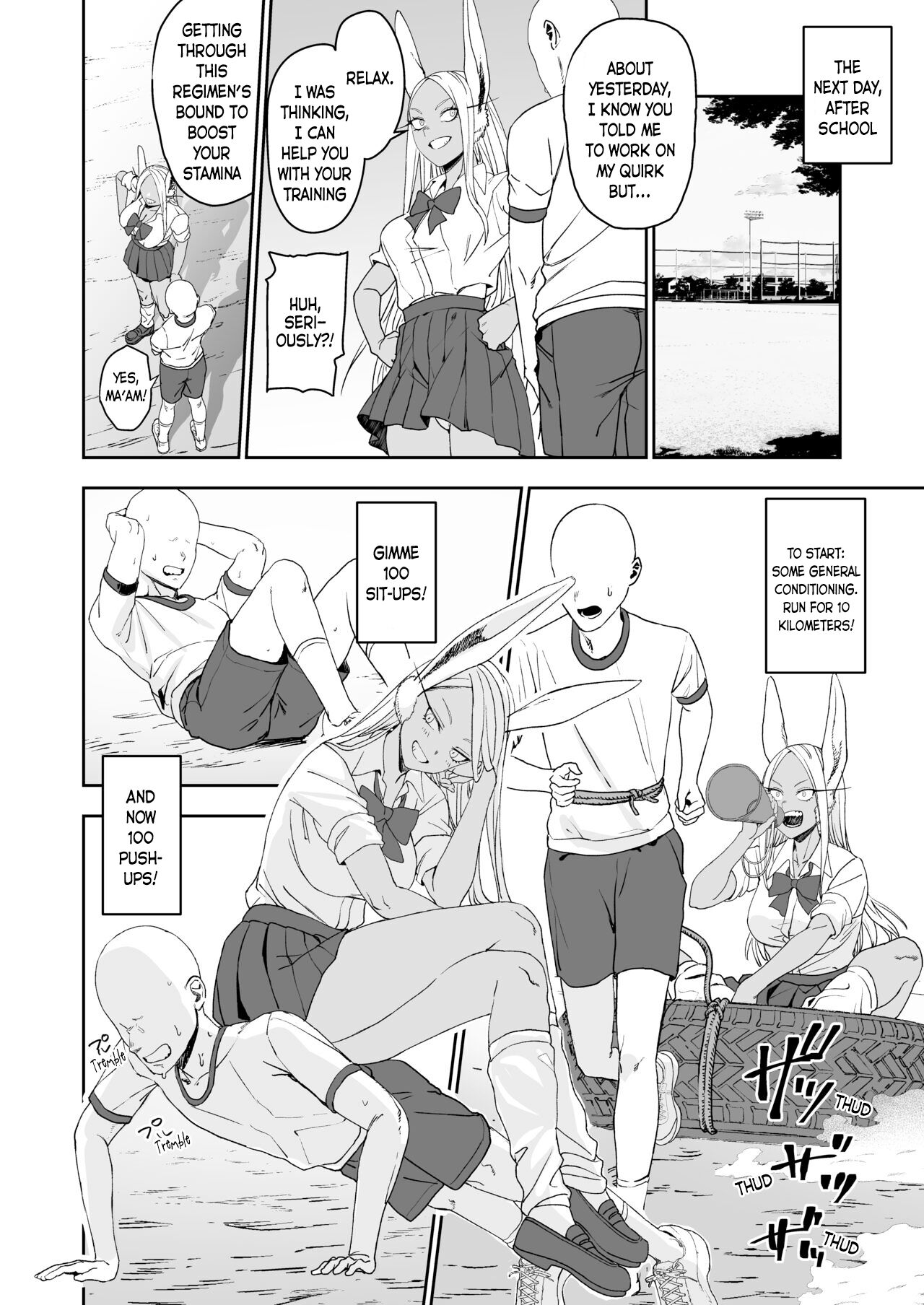 JK Mirko no Maruhi Training | JK MIRKO's Secret Training page 12 full