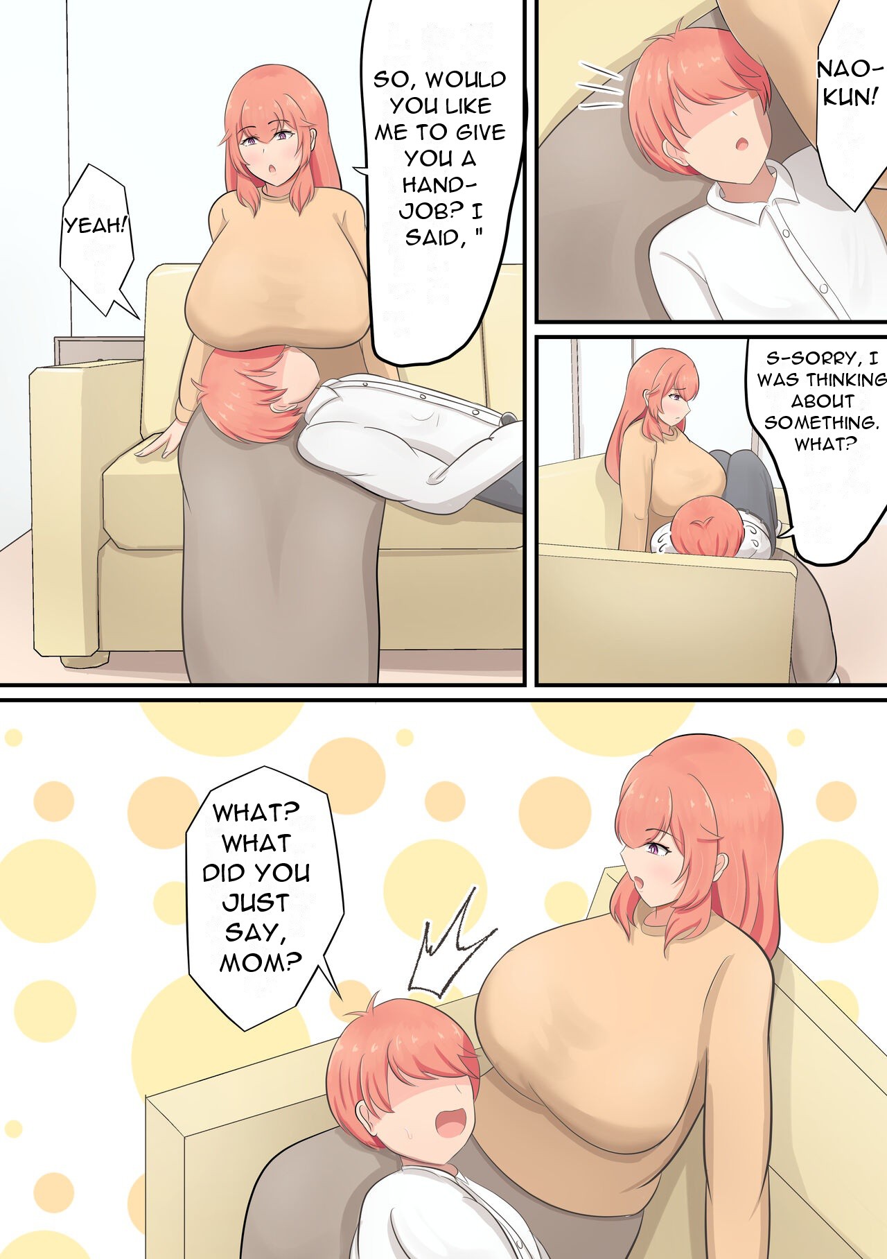 Musuko o Dekiai suru Okaa-san ga Amayakashi Sex o Shite kureru Hanashi - A Story About an Oka-san, Who Loves Her Son and Pampers Him page 6 full