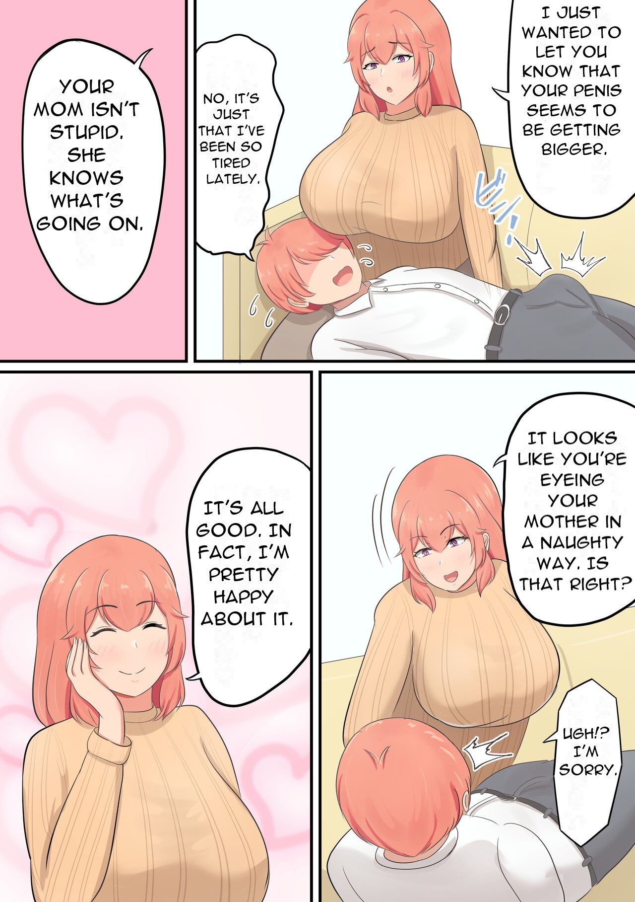 Musuko o Dekiai suru Okaa-san ga Amayakashi Sex o Shite kureru Hanashi - A Story About an Oka-san, Who Loves Her Son and Pampers Him page 7 full