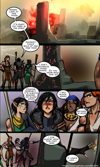 [Skulltitti] Dragon Age comics cover