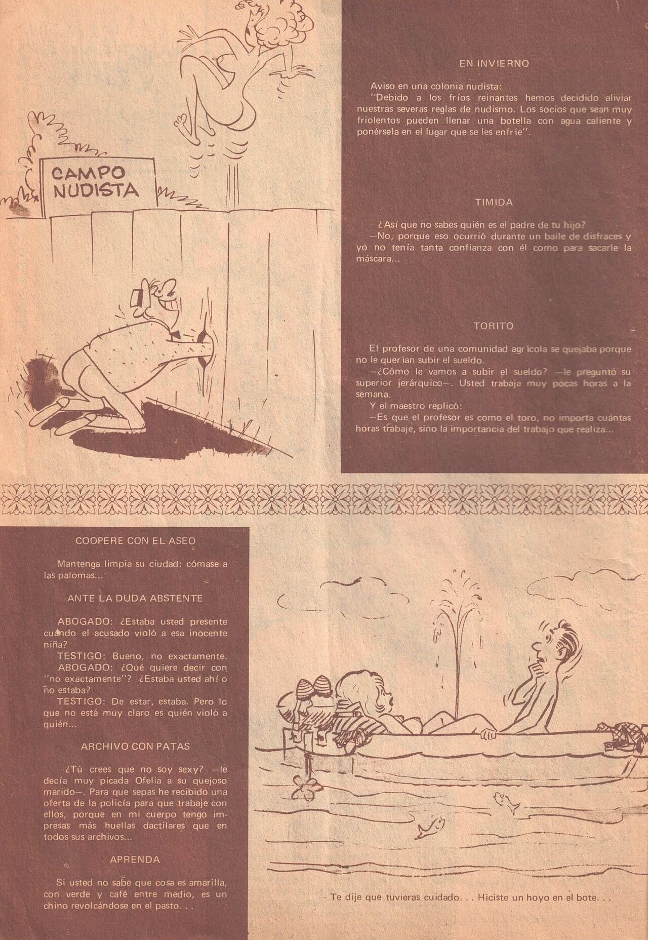 Revista Cosquillas N° 32 page 4 full