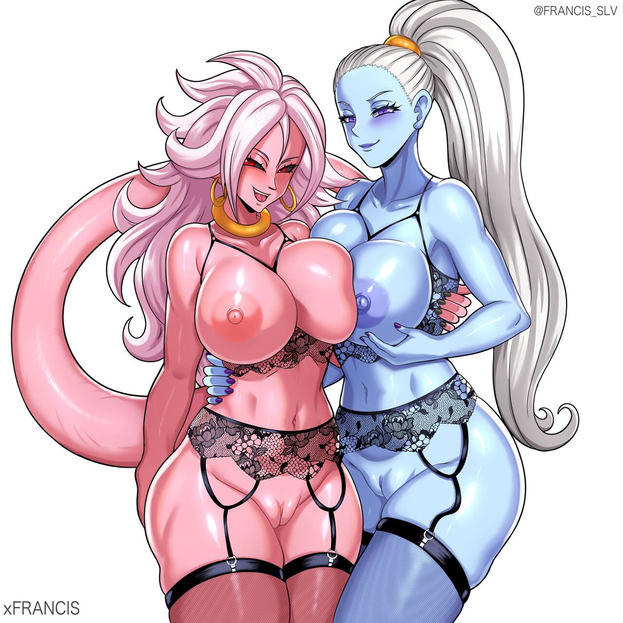 Majin Android 21 x Vados - Page 1 - Comic Porn XXX