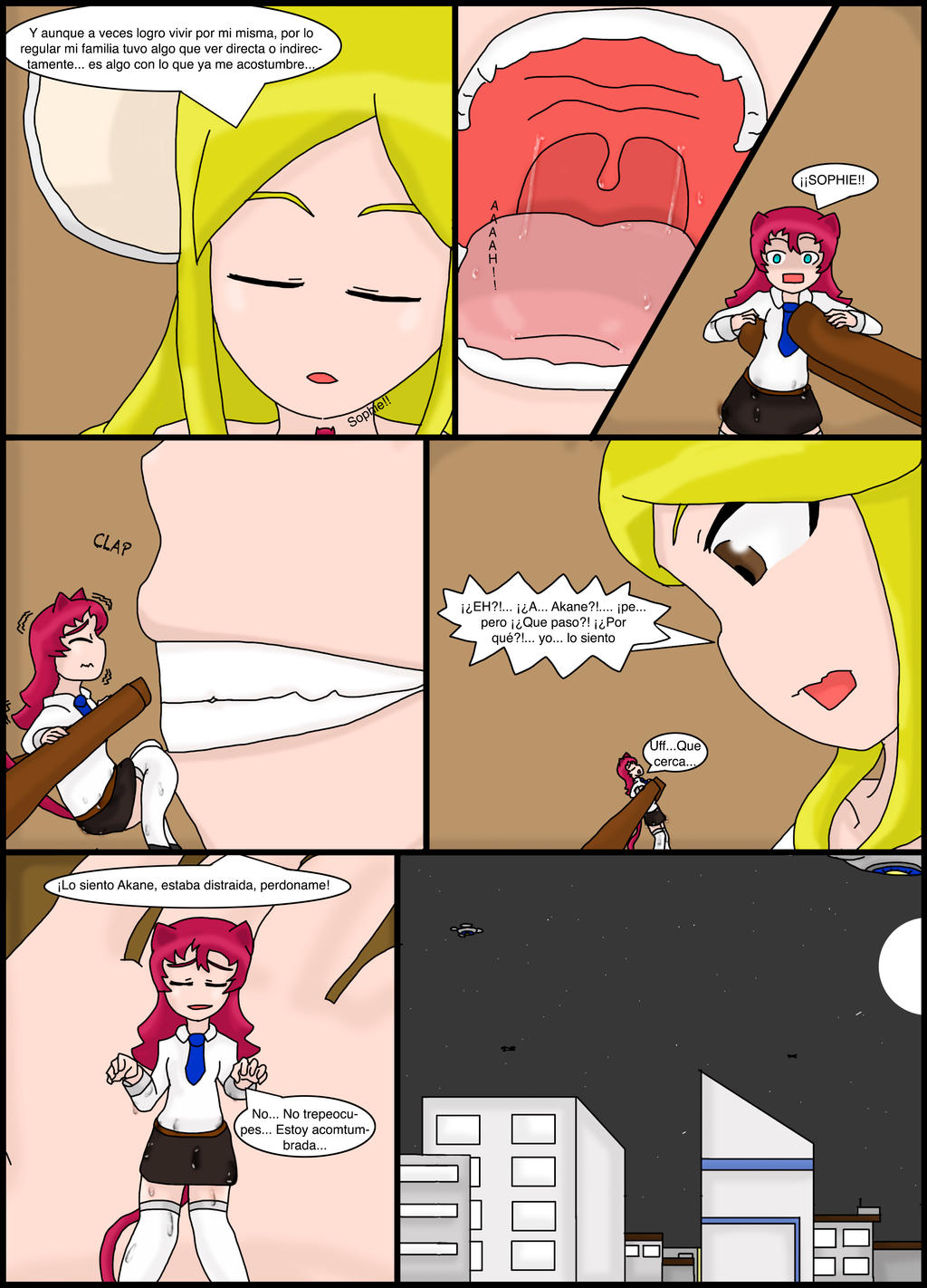 Hermanas Neko: Una Noche curiosa page 11 full