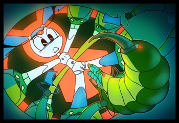 [D6 (RollD6ToPorn)] Jenny the Bugbot cover