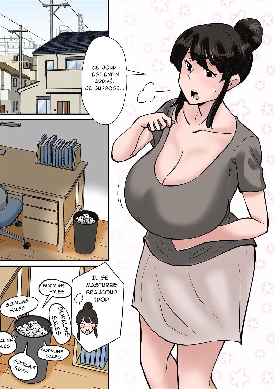 Mama wa Musuko ni Muchuu | La Mere EstFolle De La Bite De Son Fils ! page 2 full