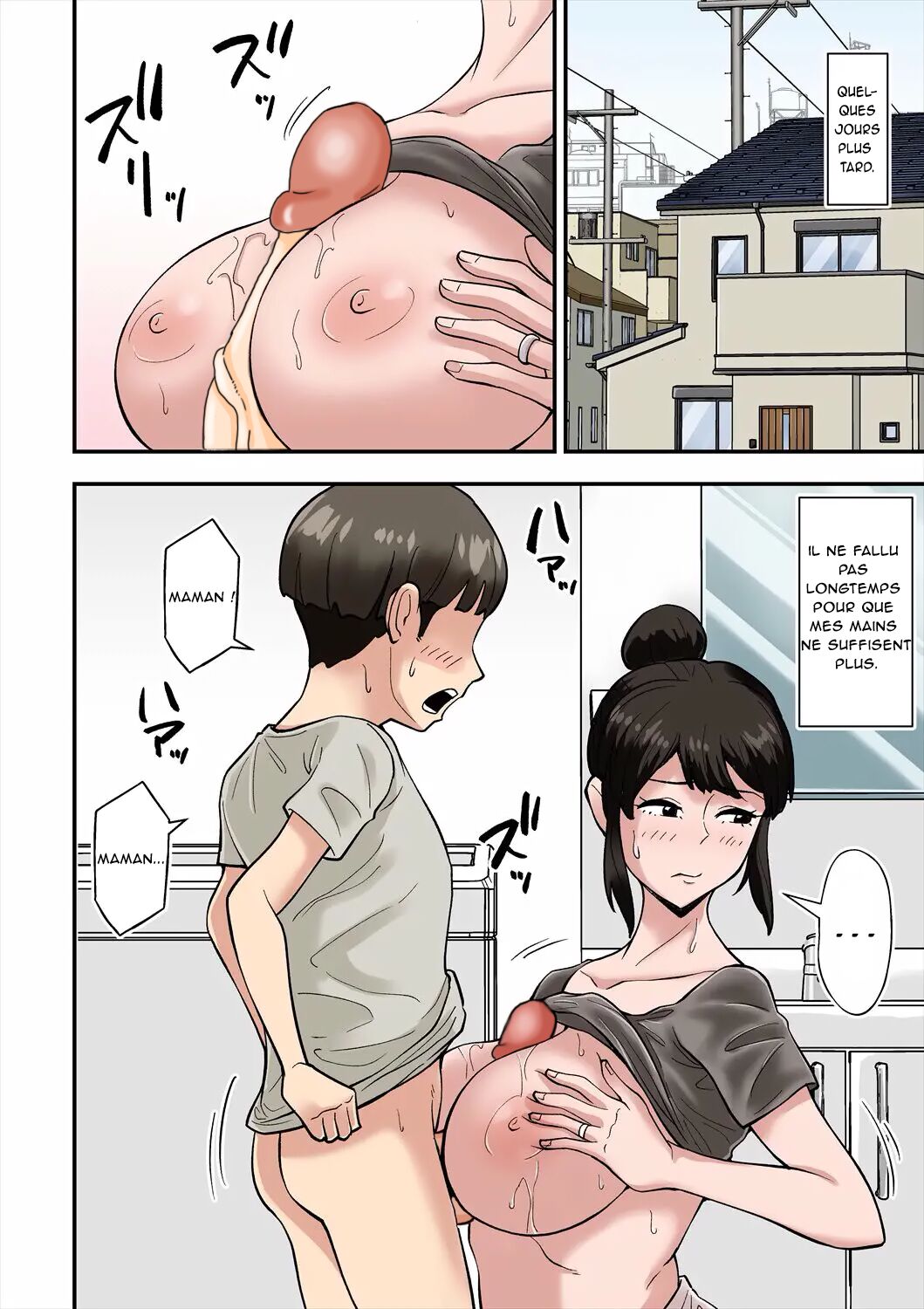 Mama wa Musuko ni Muchuu | La Mere EstFolle De La Bite De Son Fils ! page 9 full