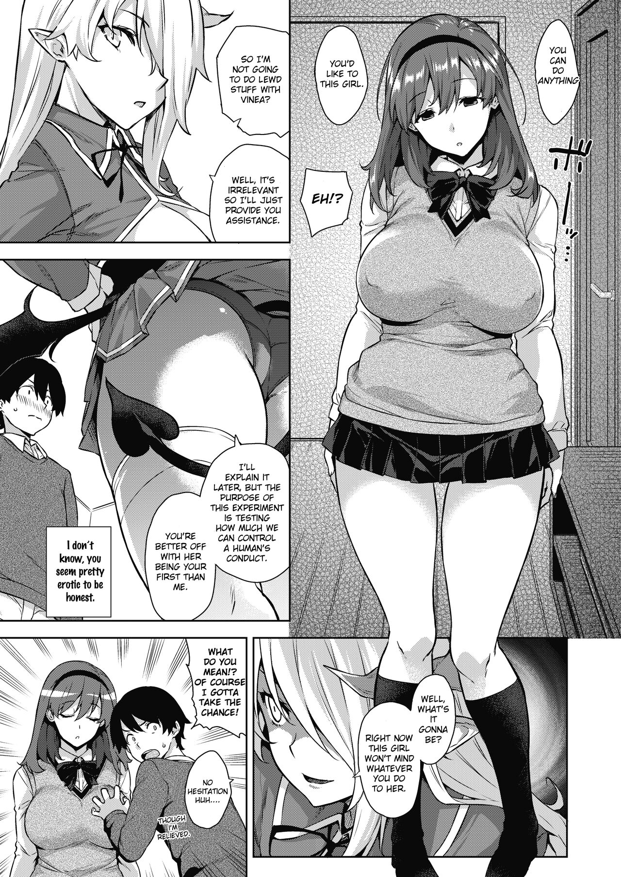 Akuma de JK -Makai Appli de Harem Shiken- page 8 full