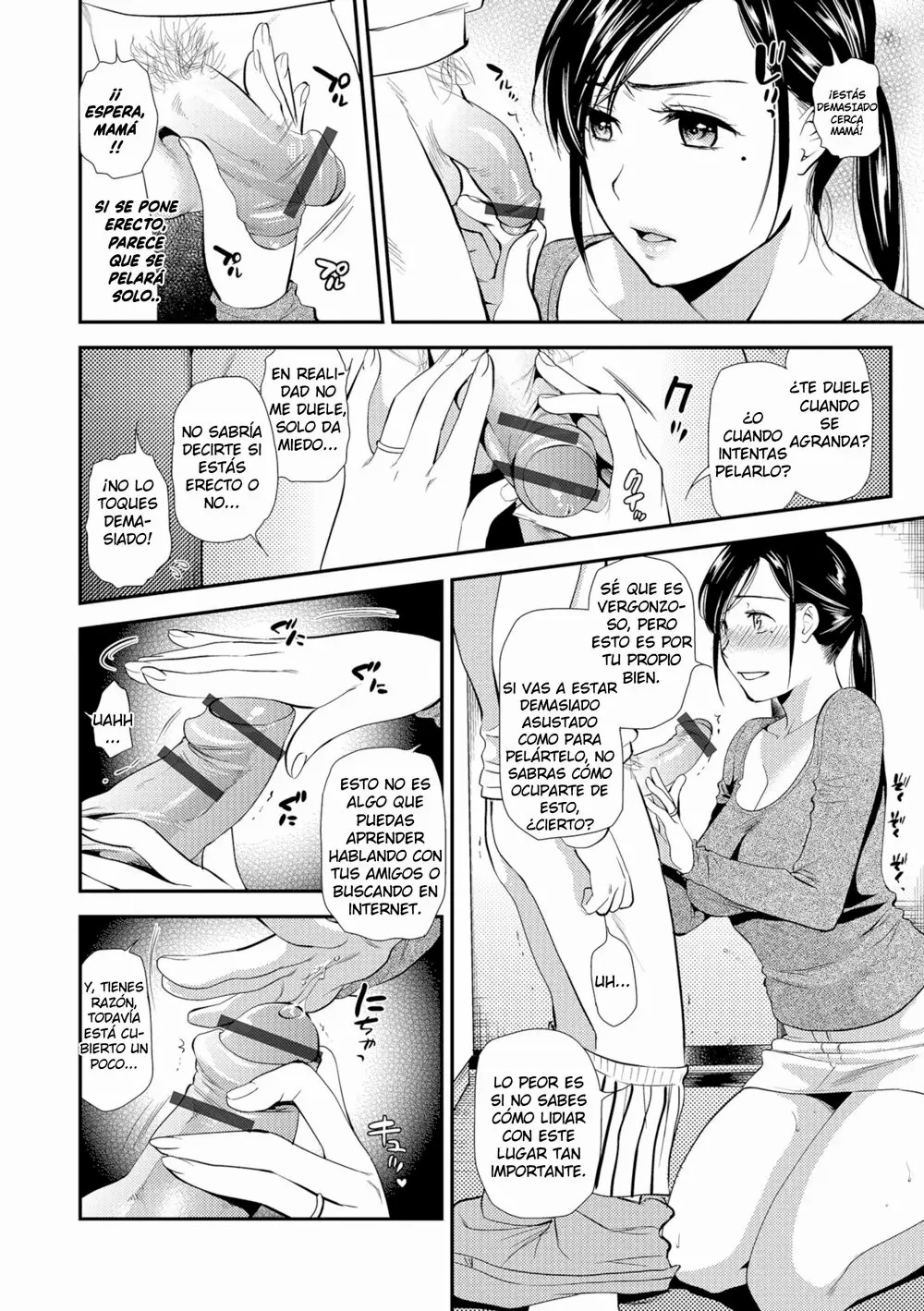 Hatsujou Boshi-Okaasan wa Shinpaisei | Rutting Mother and Son - Mother Tends to Worry page 6 full
