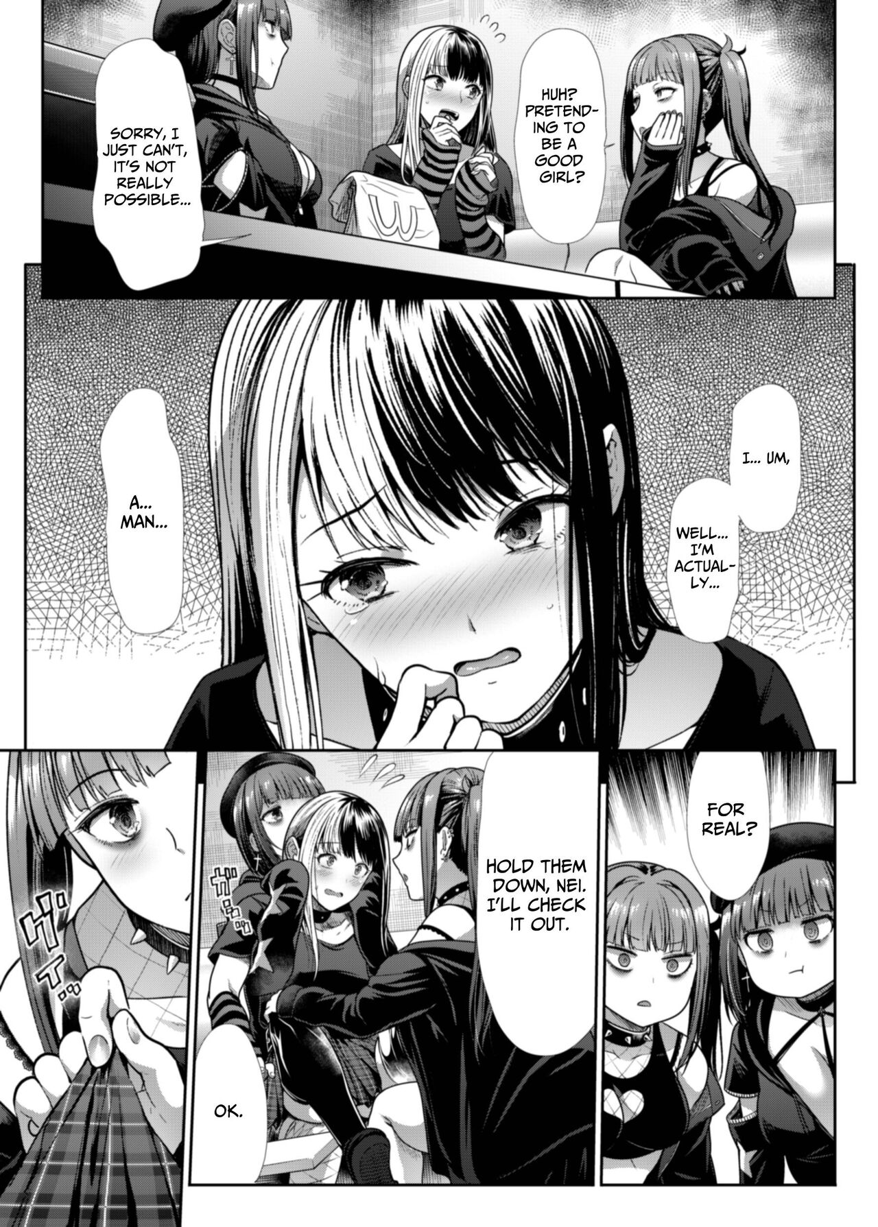 DANGEROUS BITCHS ~Jirai na Boku no Shiboritorarex~ | DANGEROUS BITCHS: A Jirai-kei Boy Milked Dry By Sex♥ page 8 full