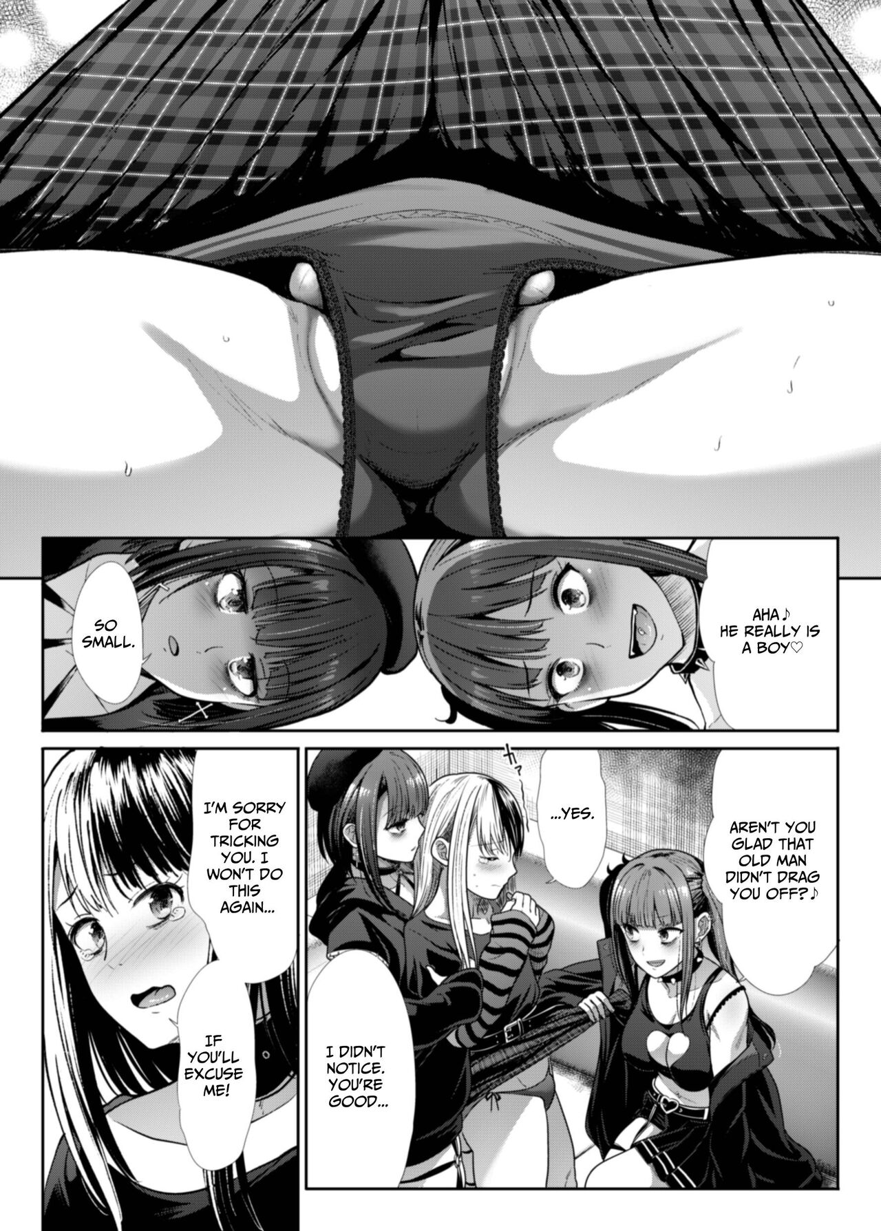 DANGEROUS BITCHS ~Jirai na Boku no Shiboritorarex~ | DANGEROUS BITCHS: A Jirai-kei Boy Milked Dry By Sex♥ page 9 full
