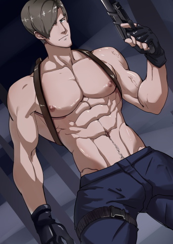 [Kaito Draws] Leon Kennedy cover
