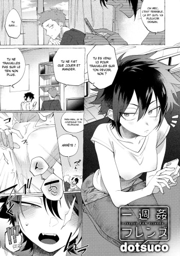 [dotsuco] Isshuukan Friends  [Histoire d'Hentai] [French] cover
