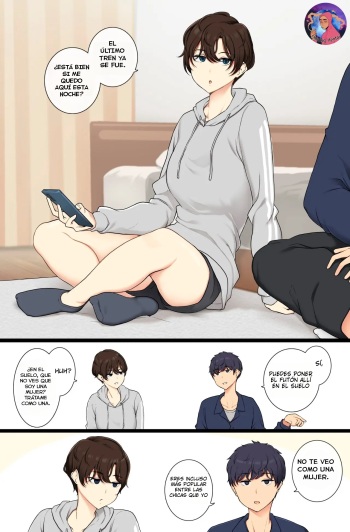 [Wakamatsu] Onnanoko Atsukai Shinai to Mesu Dearu Koto o Wakarasetekuru Boyish Joshi | Una chica juvenil que te demostrará que es mujer si no la tratas como tal [Spanish] cover