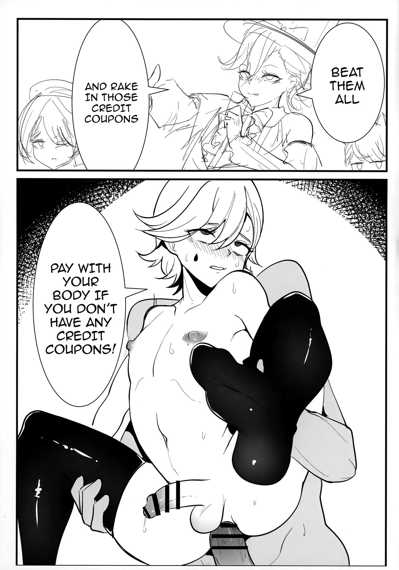 Genshin Rakugaki Usui Hon ♂ | Genshin Doodle Thin Book ♂ page 12 full