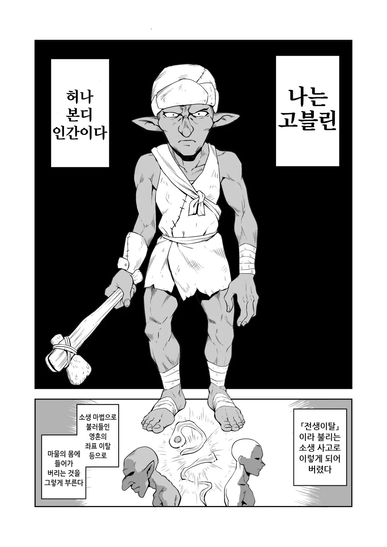 잡몹간이 목적인 도M 여기사가 정말로 고블린의 성노예가 되는 이야기 전편 page 3 full