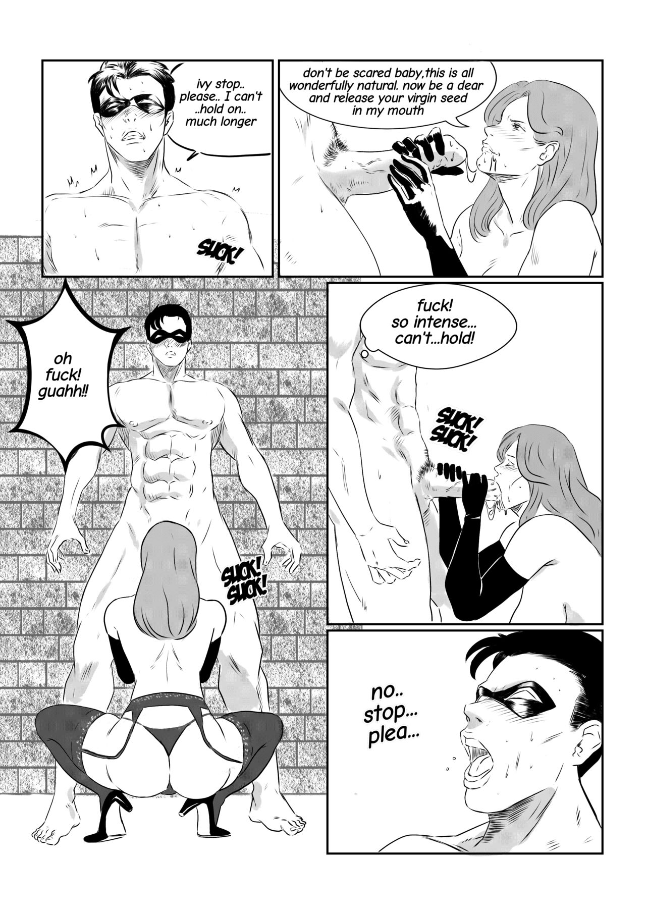 Poison Ivy & Robin: Issue 1 - Elicitation of his Intimate Seed page 8 full