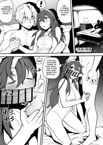 [Ame no Machi] Lucina and Robin (Fire Emblem Awakeming) [English] [Fated Circle] cover