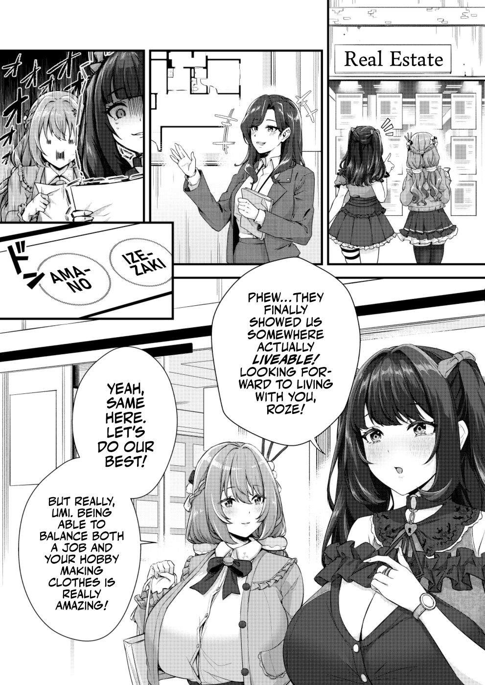 Mega Busty Breastmilk Constitution Me & Jirai-style Fashion Futanari Dickgirl's Cohabitation Life page 5 full