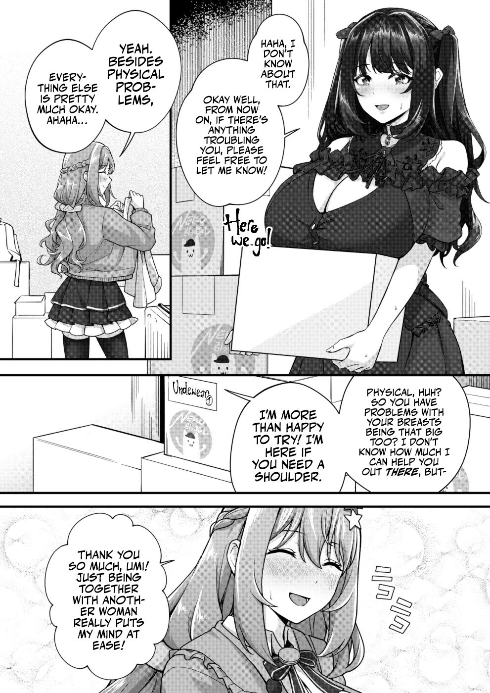 Mega Busty Breastmilk Constitution Me & Jirai-style Fashion Futanari Dickgirl's Cohabitation Life page 6 full
