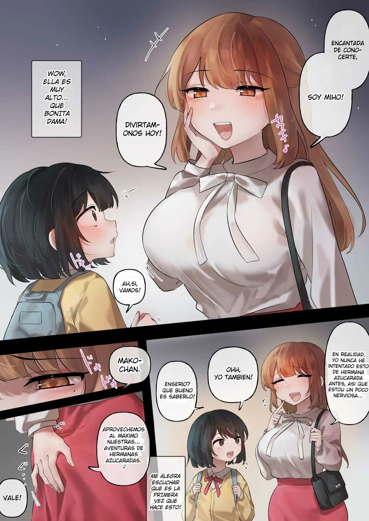 Anekatsu Apuri Hajimemashita. Nani mo Shiranakatta Watashi Ga Kyoaku Futanari Onee-san Ni Tabe Rare Chau Made | He Decidido Probar a esta Hermana Azucarada con esta Aplicación page 3 full