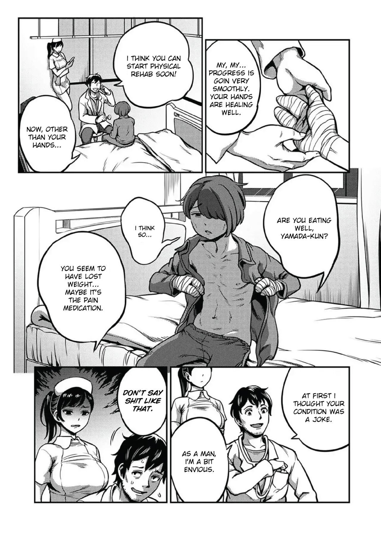 Sakusei Byoutou ~Seikaku Saiaku no Nurse shika Inai Byouin de Shasei Kanri Seikatsu~ Ch. 7 | Life in a Hospital With Only the Worst Nurses! Ch. 7 page 5 full