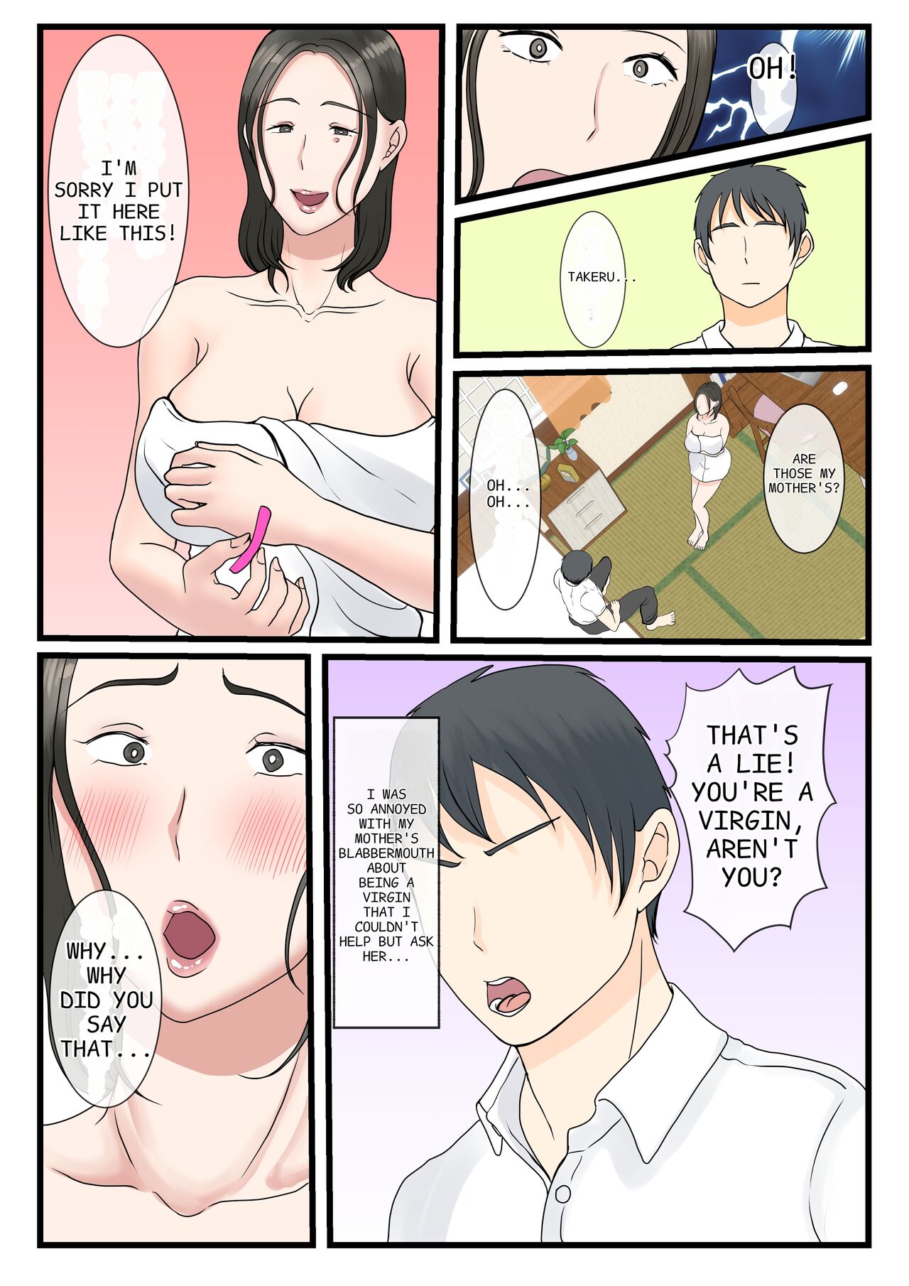 Shojo no Haha wa Musuko ni Dakarete Ko o Haramu page 12 full