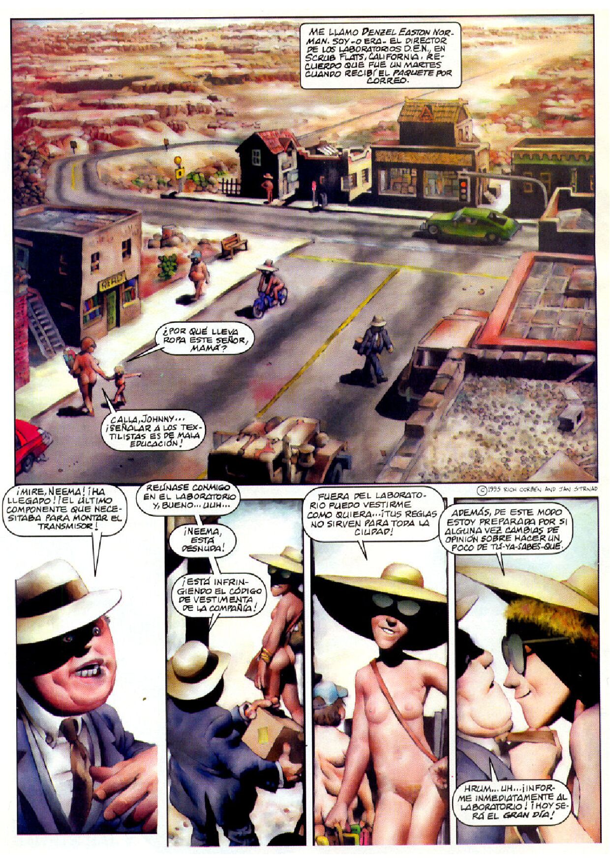 Penthouse Comix #15 page 4 full