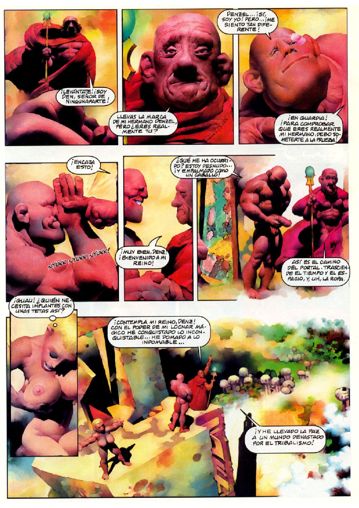Penthouse Comix #15 page 8 full