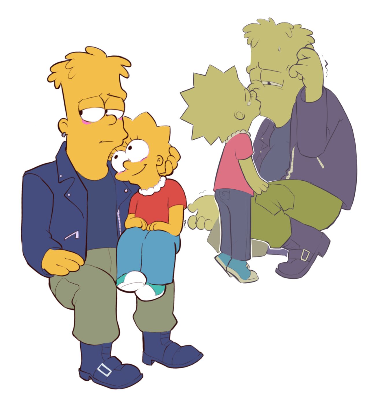 tbrainrot Lisa Simpson page 1 full