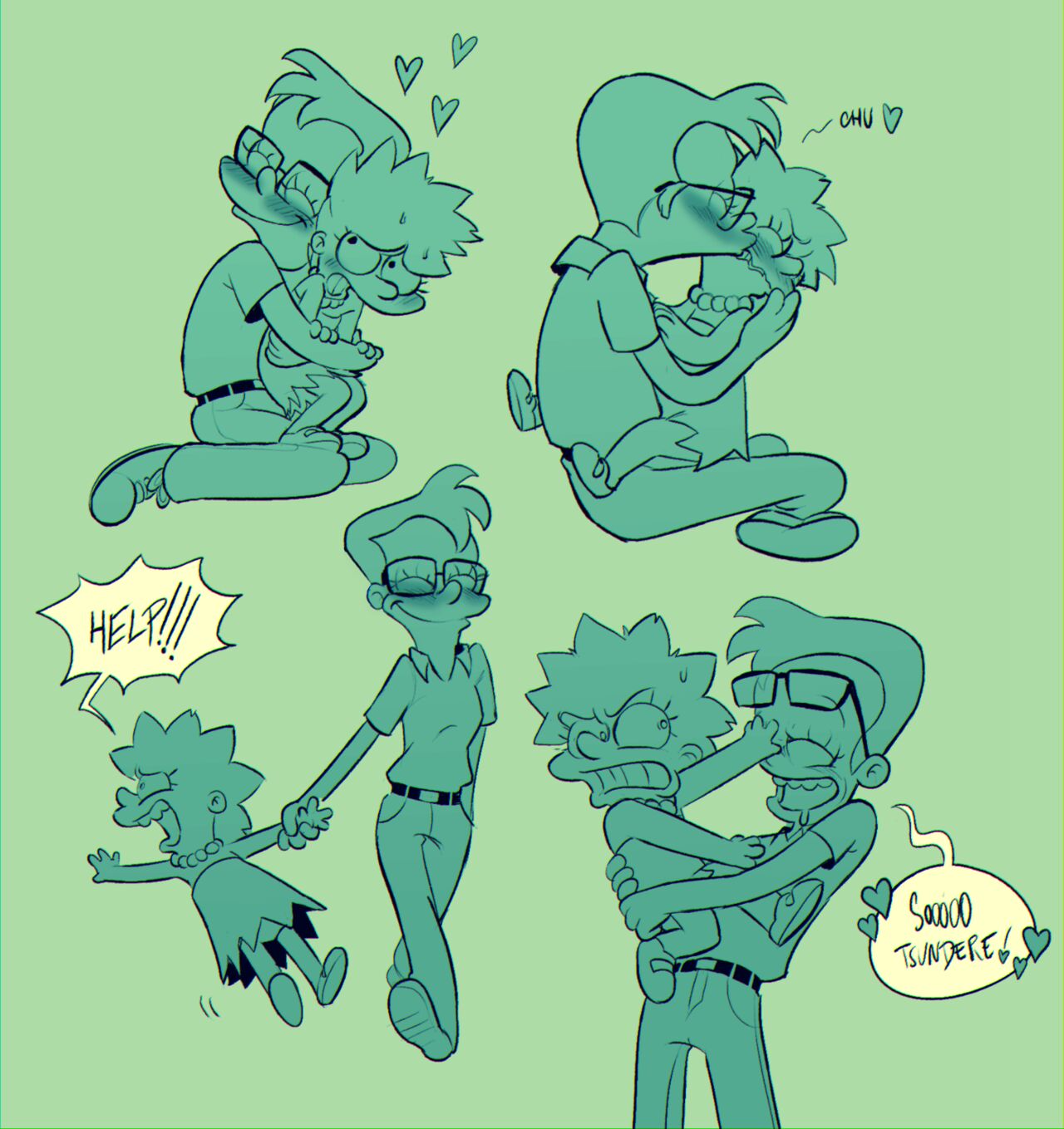 tbrainrot Lisa Simpson page 10 full