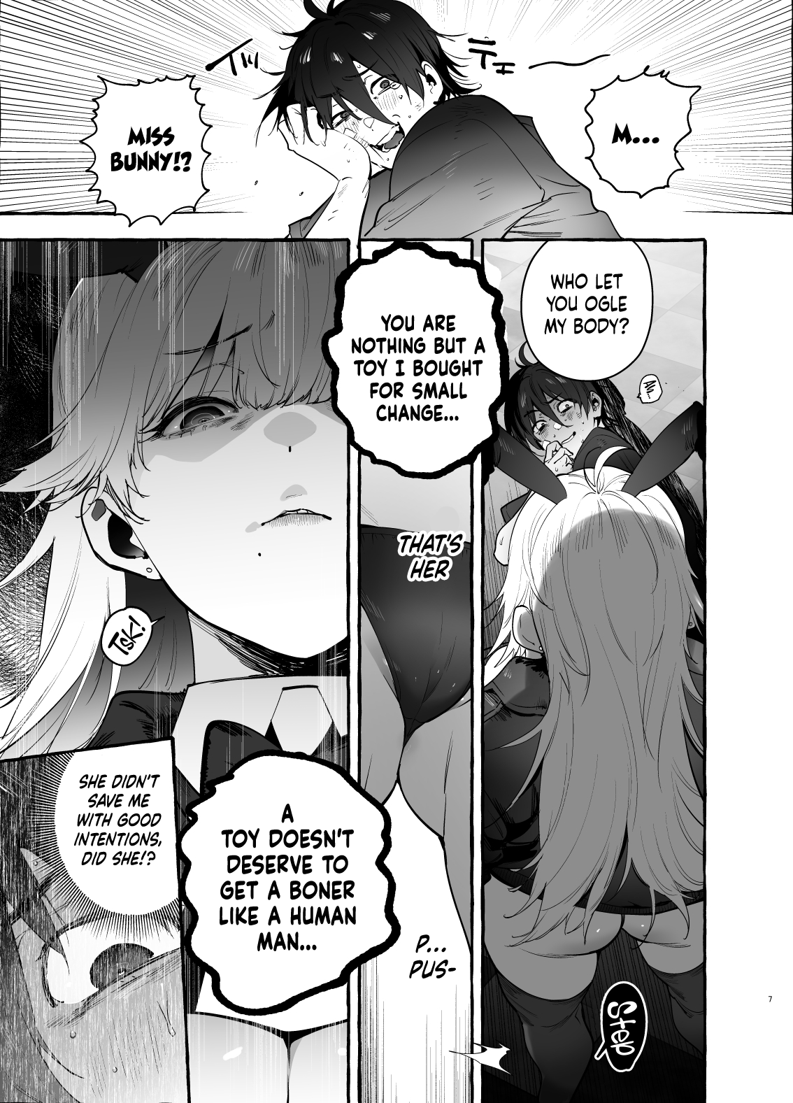 Toba no Ura Bunny-san | The Bunny At The Back Of The Gambling House page 8 full