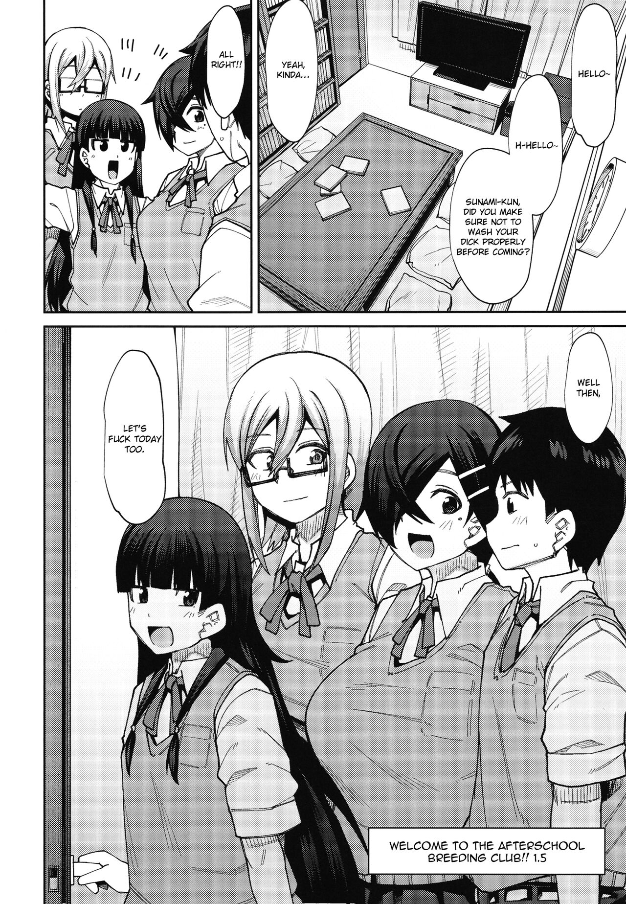 Houkago Koubi Doukoukai e Youkoso!! 1.5 | Welcome to the Afterschool Breeding Club!! 1.5 page 4 full