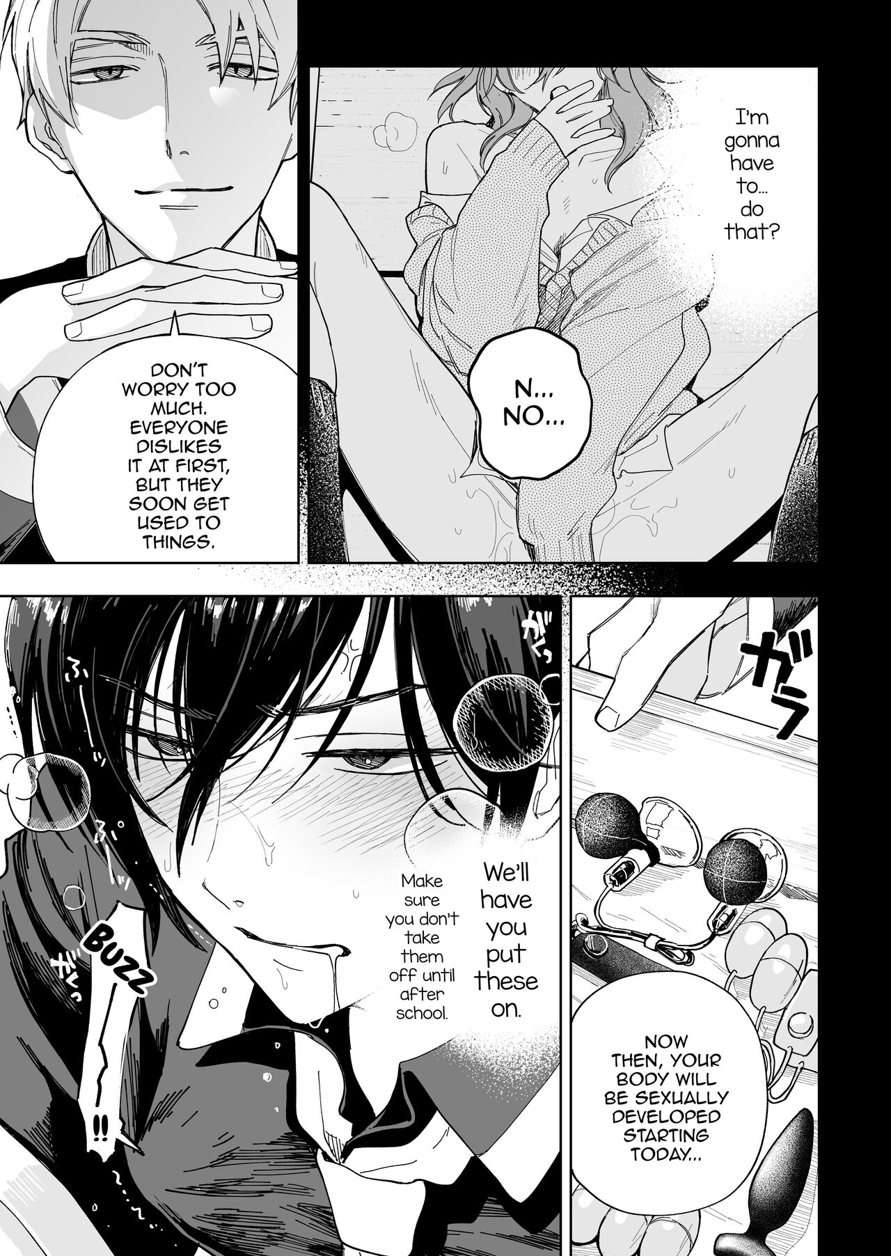 Danshikou no Hime Kousoku Ihansha o Chikubi Kaihatsu Mesu-ka Choukyou page 9 full