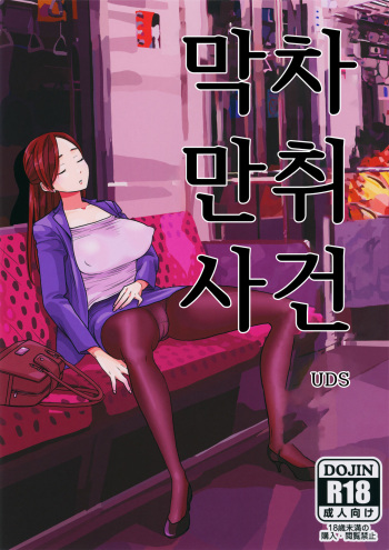 (C96) [UDS] Shuuden Deisui Anken | 막차만취사건 [Korean] cover