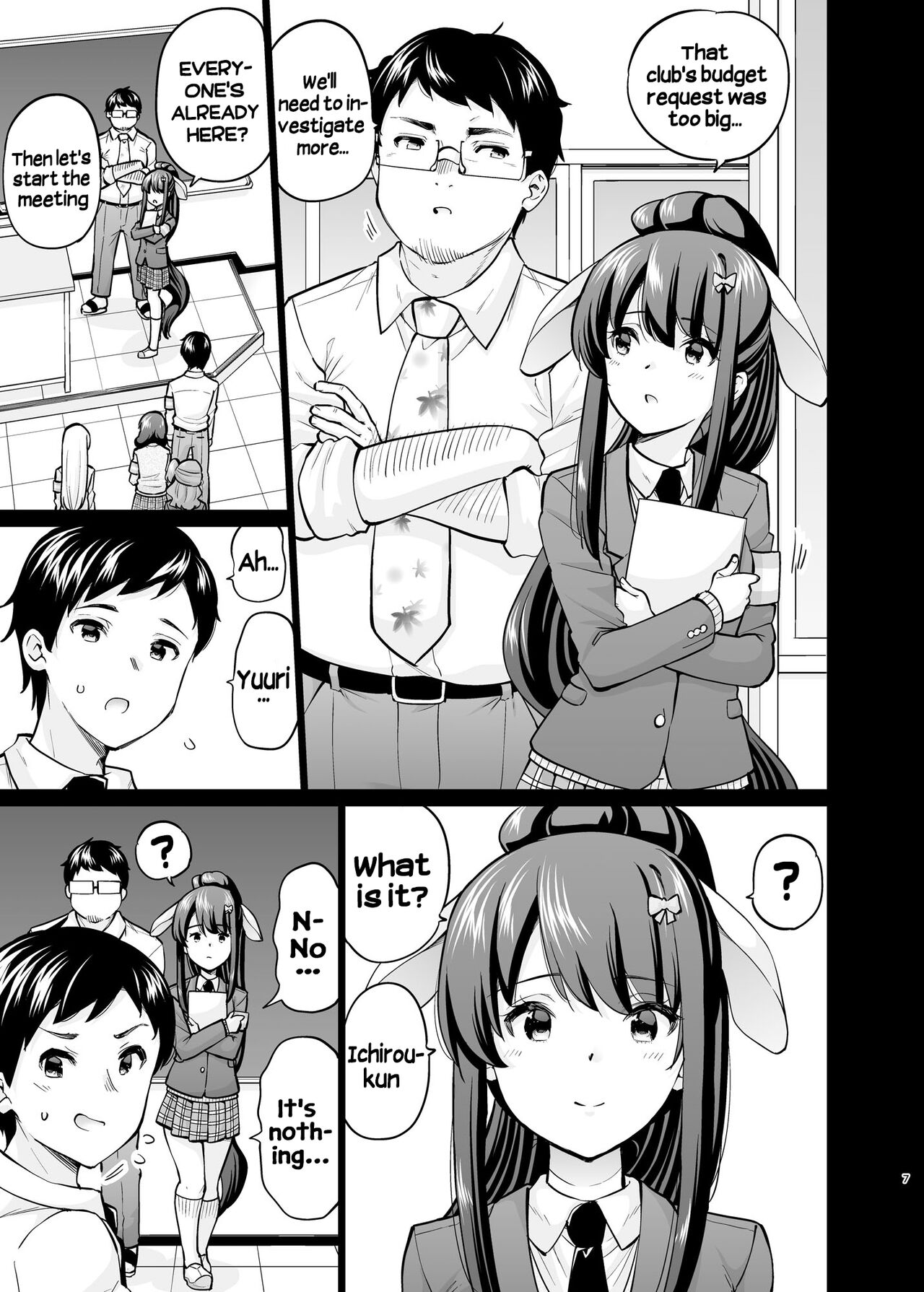 SNS Seitokai Yakuin o Netotte Share suru Hanashi. 5 page 6 full
