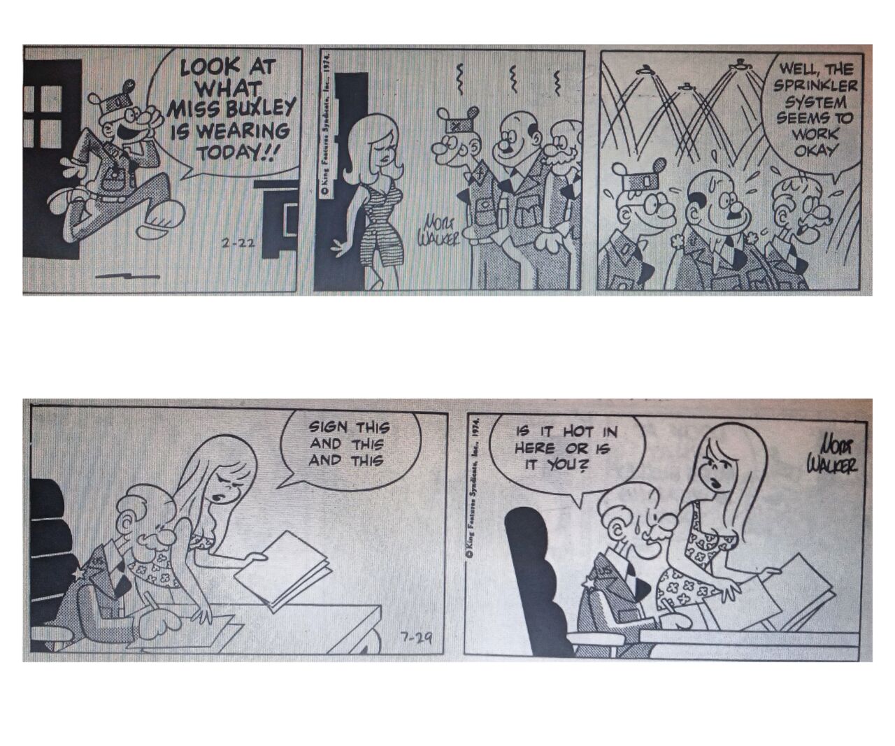 Miss Buxley: Sexism in Beetle Bailey? page 12 full