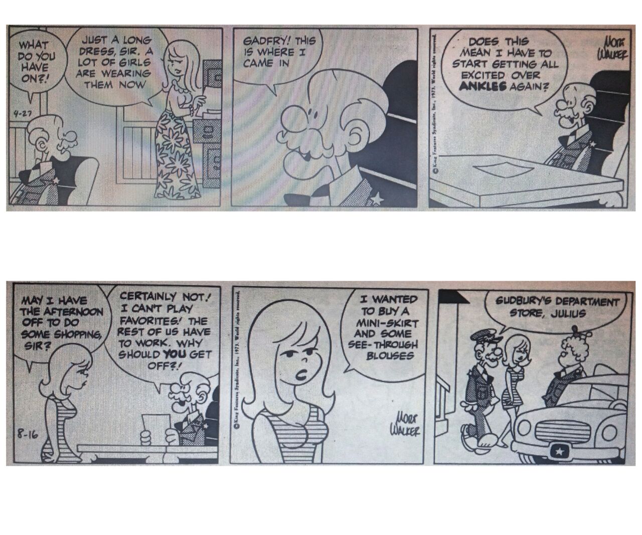 Miss Buxley: Sexism in Beetle Bailey? - Page 8 - Comic Porn XXX