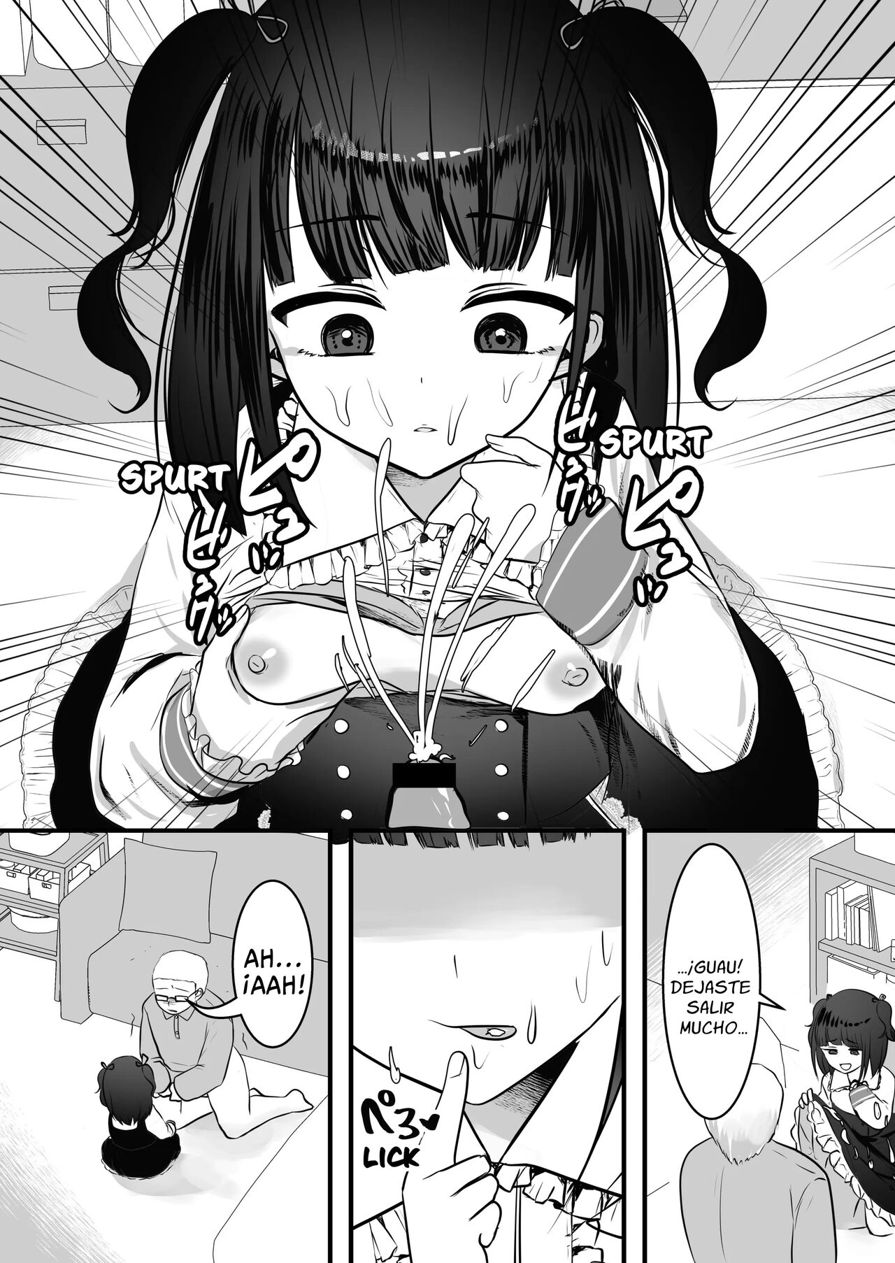 Tonari no Ie ni Mesugaki ga Hikkoshite Kita! | ¡Una Mocosa se Mudó a la casa de al Lado! page 12 full