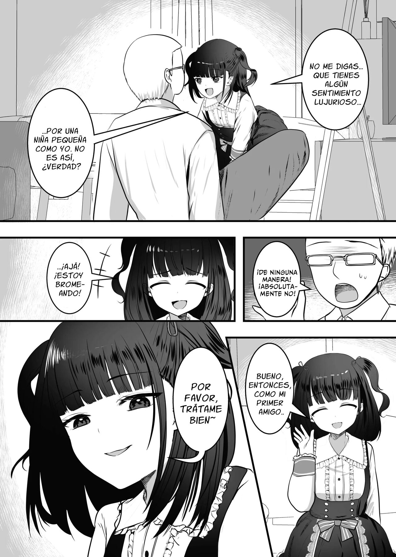 Tonari no Ie ni Mesugaki ga Hikkoshite Kita! | ¡Una Mocosa se Mudó a la casa de al Lado! page 4 full