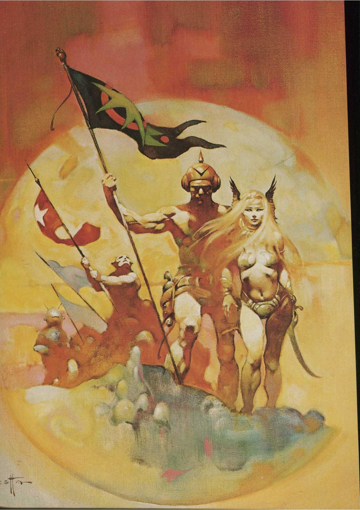 Testament: A Celebration of  the Life and Art of Frank Frazetta page 11 full