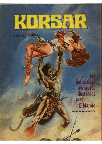 [Esteban Maroto] Korsar [Spanish] cover
