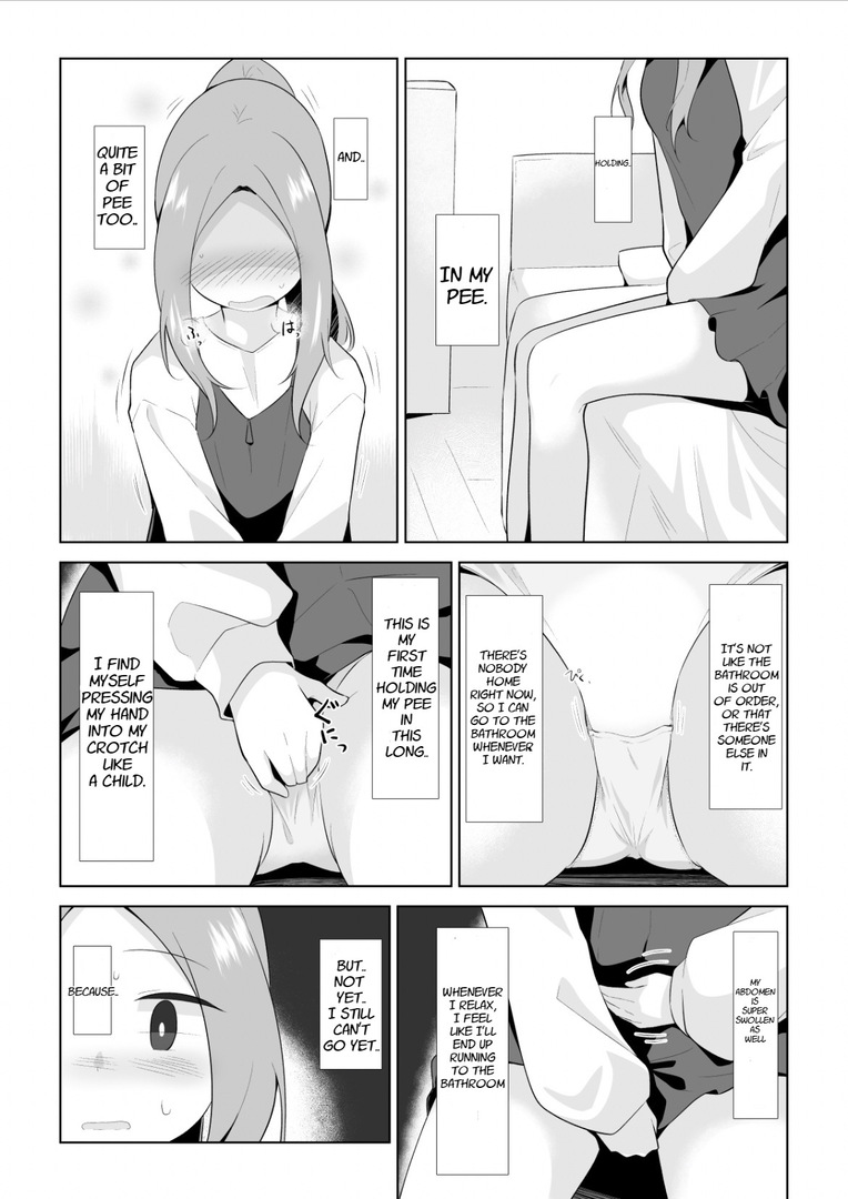 Hajimete no Omorashi Asobi | First Time Omorashi page 4 full