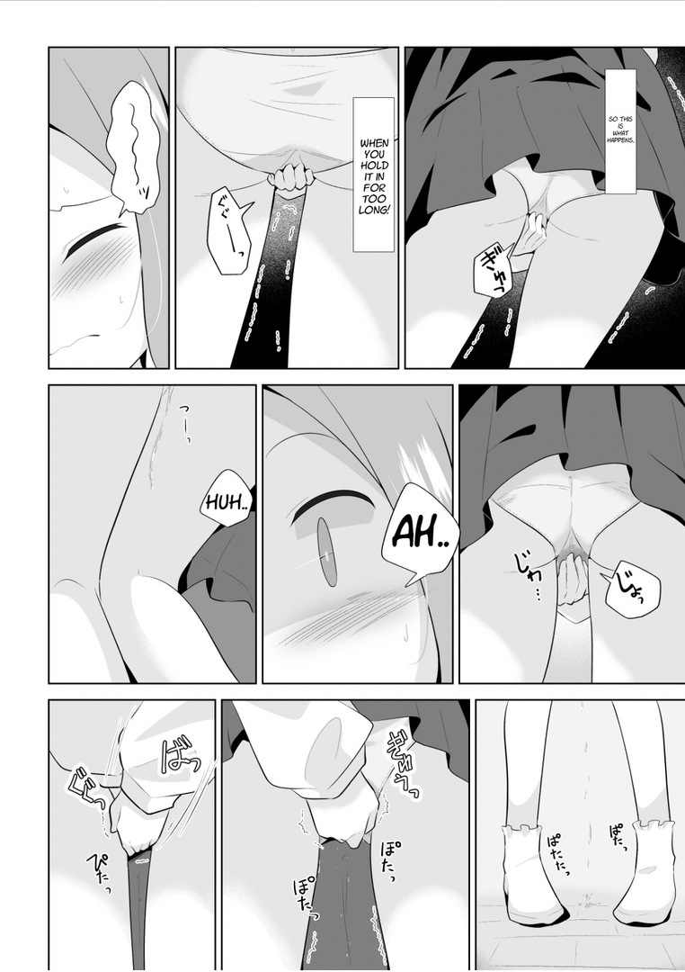 Hajimete no Omorashi Asobi | First Time Omorashi page 9 full