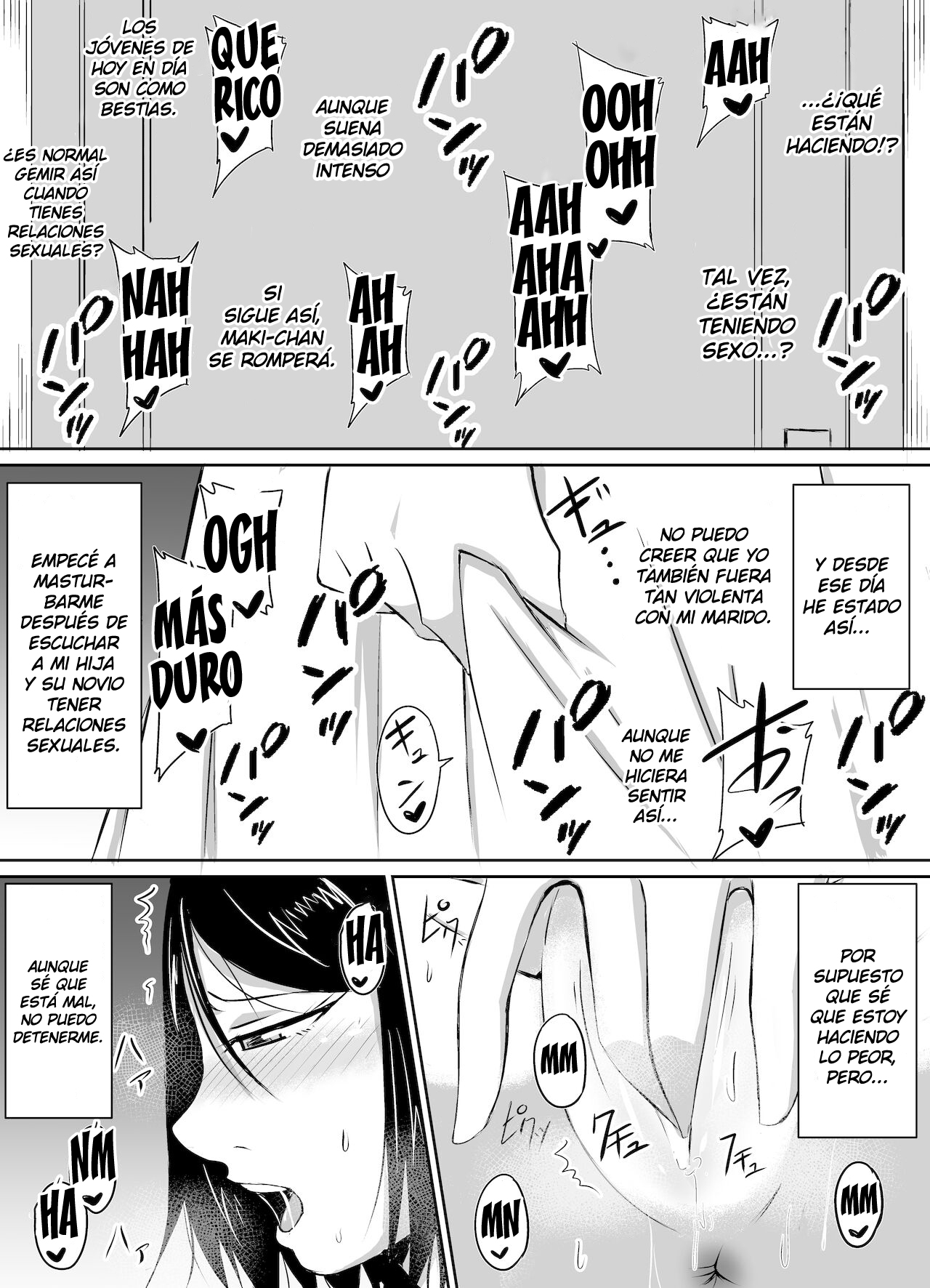 Hitozuma ga Musume no Kareshi ni Otosareru Hanashi | La Historia de una Mujer Casada que Fue Engañada por el Novio de su Hija page 7 full