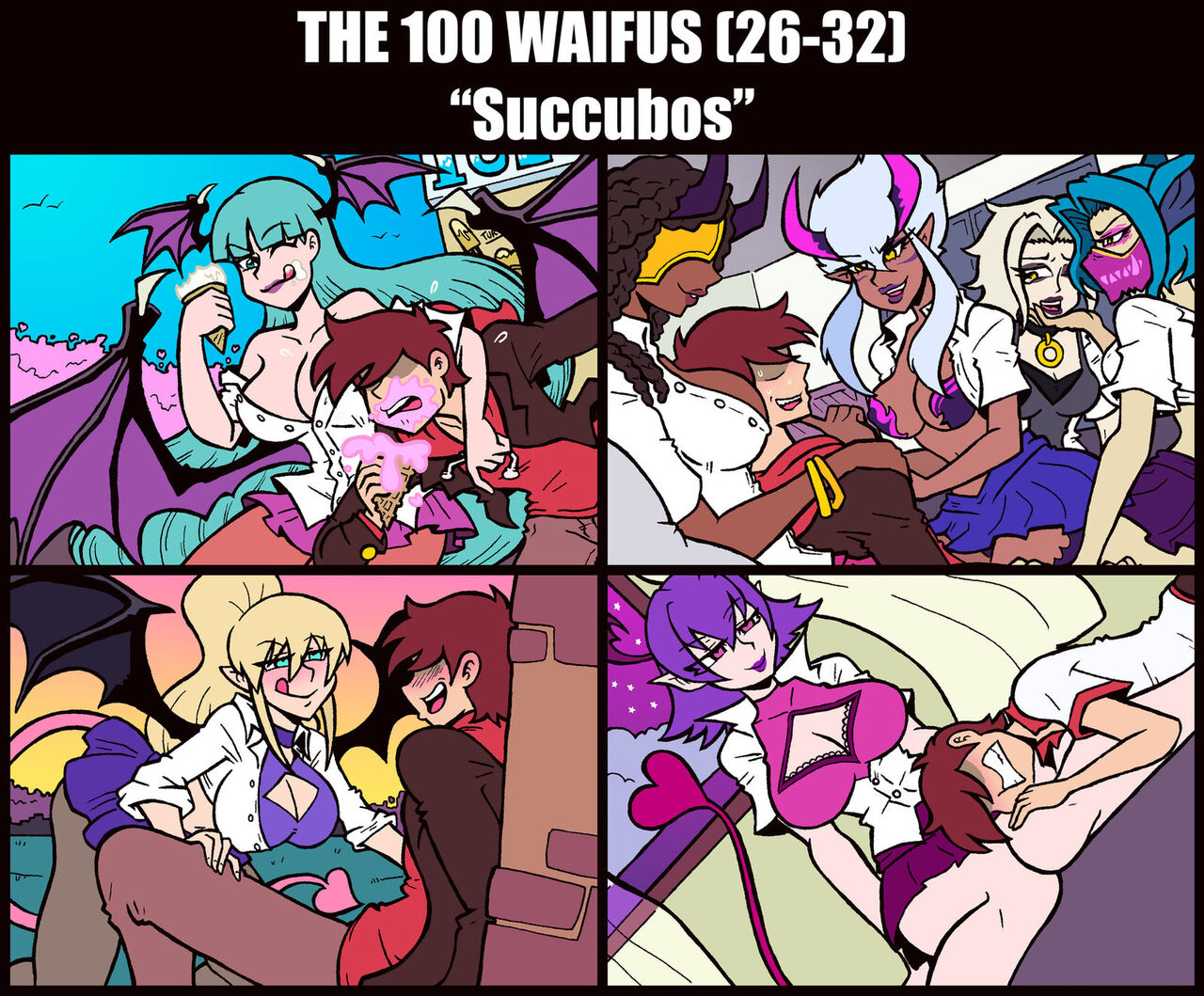 The 100 WAIFUS page 7 full