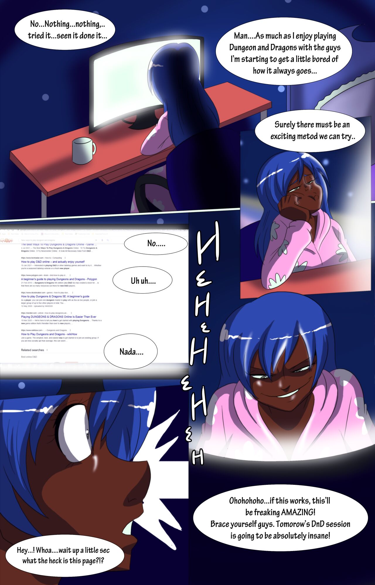 D&D: Rolling The Dice page 2 full